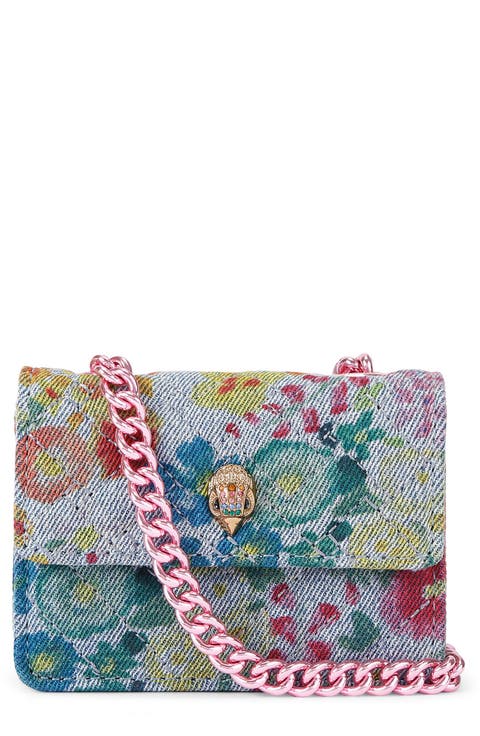 Micro Kensington Faux Leather Crossbody Bag