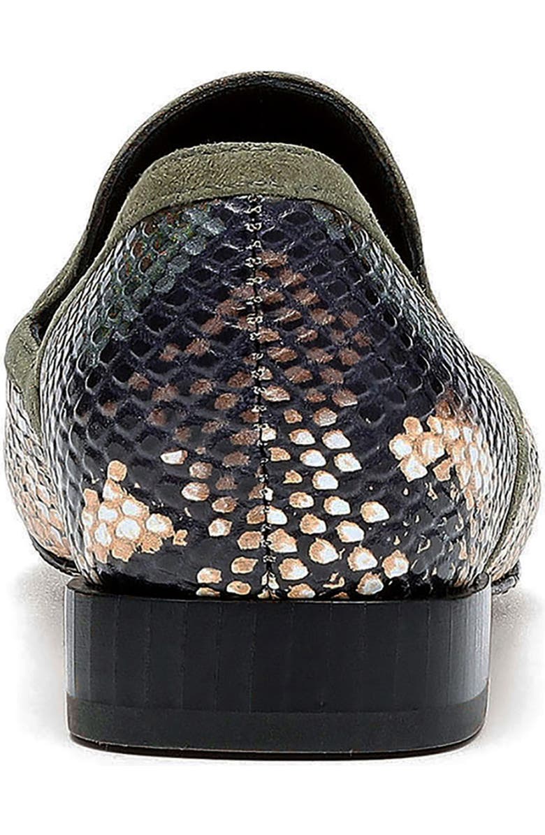 Donald Pliner Rezza Snakeskin Print Loafer, Alternate, color,