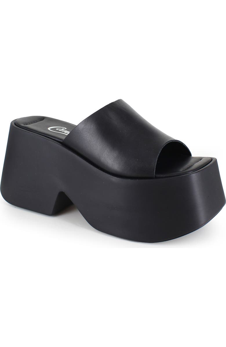 Candie's Danna Platform Slide Sandal, Main, color,