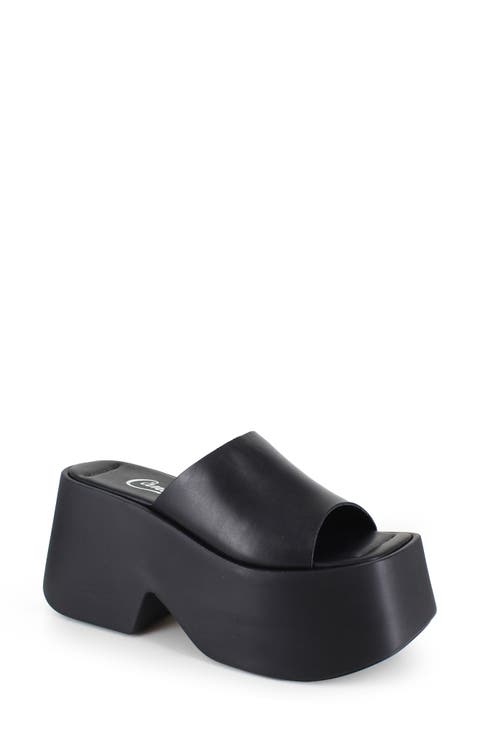 Danna Platform Slide Sandal (Women)