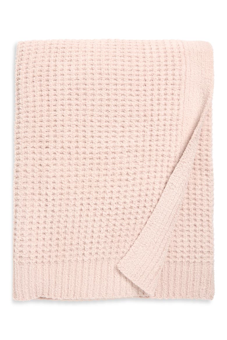 CozyChic® Waffle Knit Throw, Main, color, CHAI