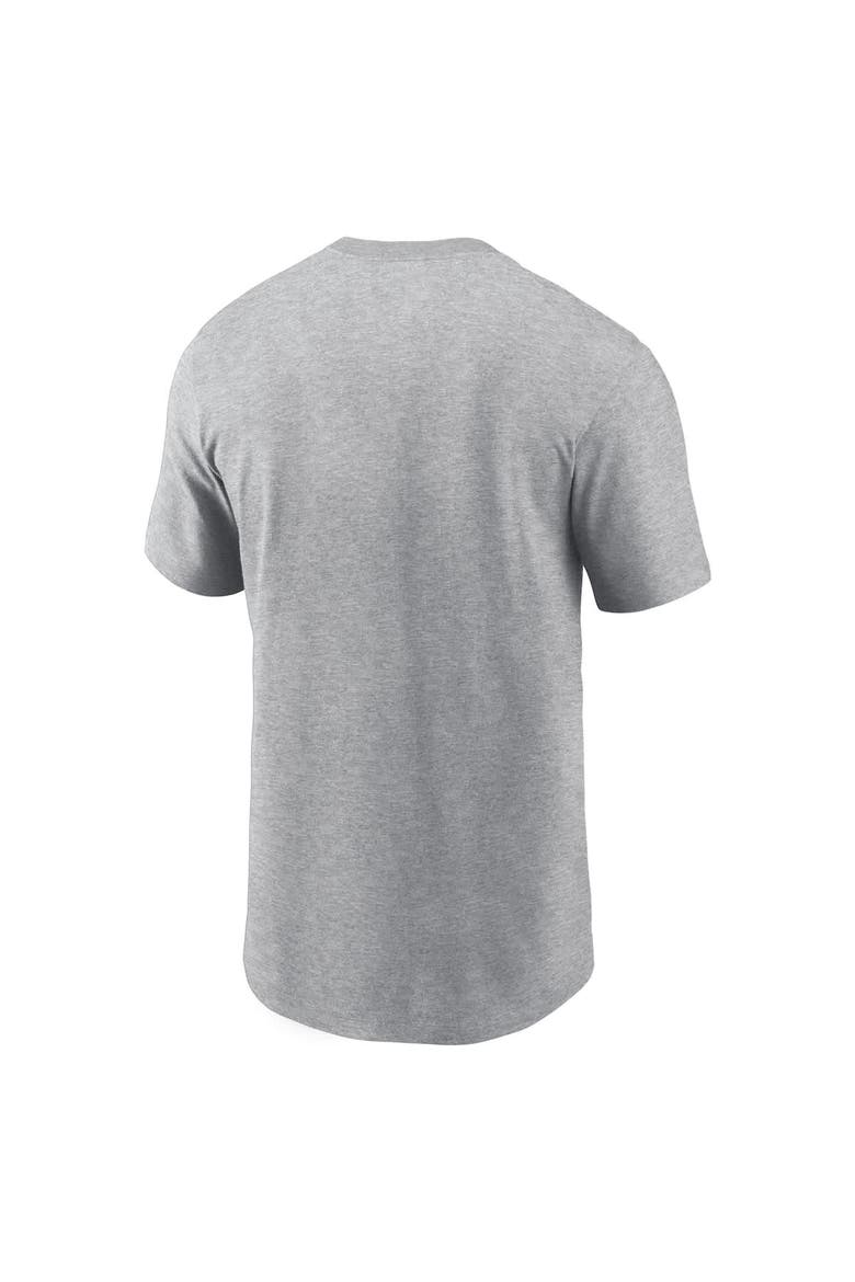 Men's Nike Heather Gray Tennessee Volunteers Legacy Football Icon T-Shirt, Alternate, color, Heather Gray