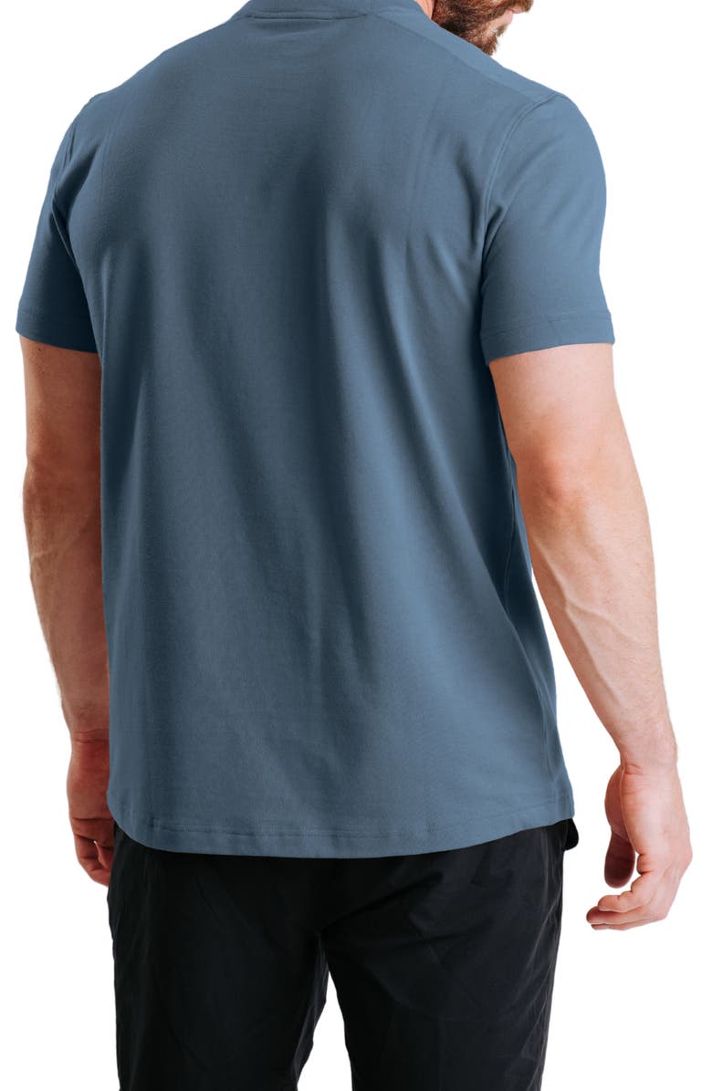 Western Rise Cotton Blend Jersey T-Shirt, Alternate, color, Pacific