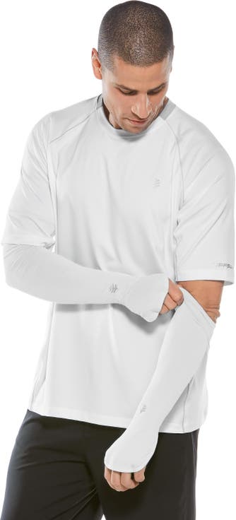 Men's Performance Arm Sleeves - UPF 50+ Sun Protection - Backspin