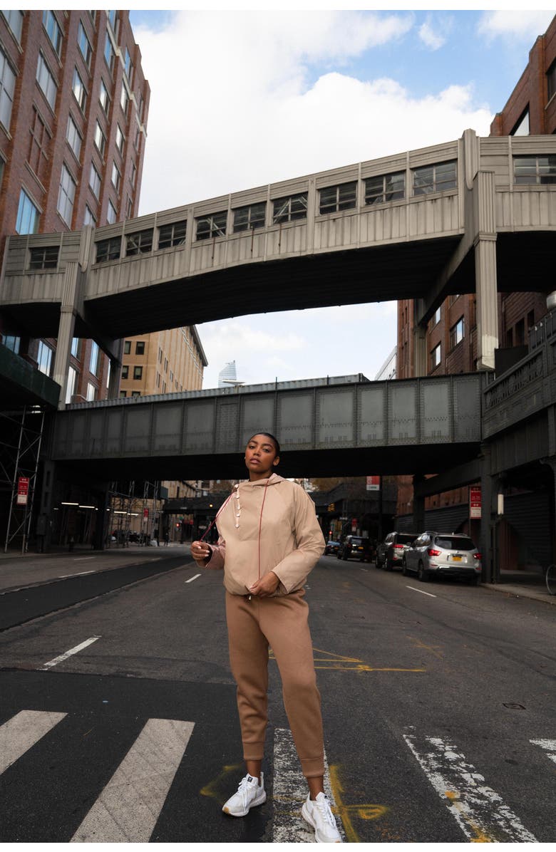 Ansea The Reversible Sweatpant, Alternate, color, Navy/Camel