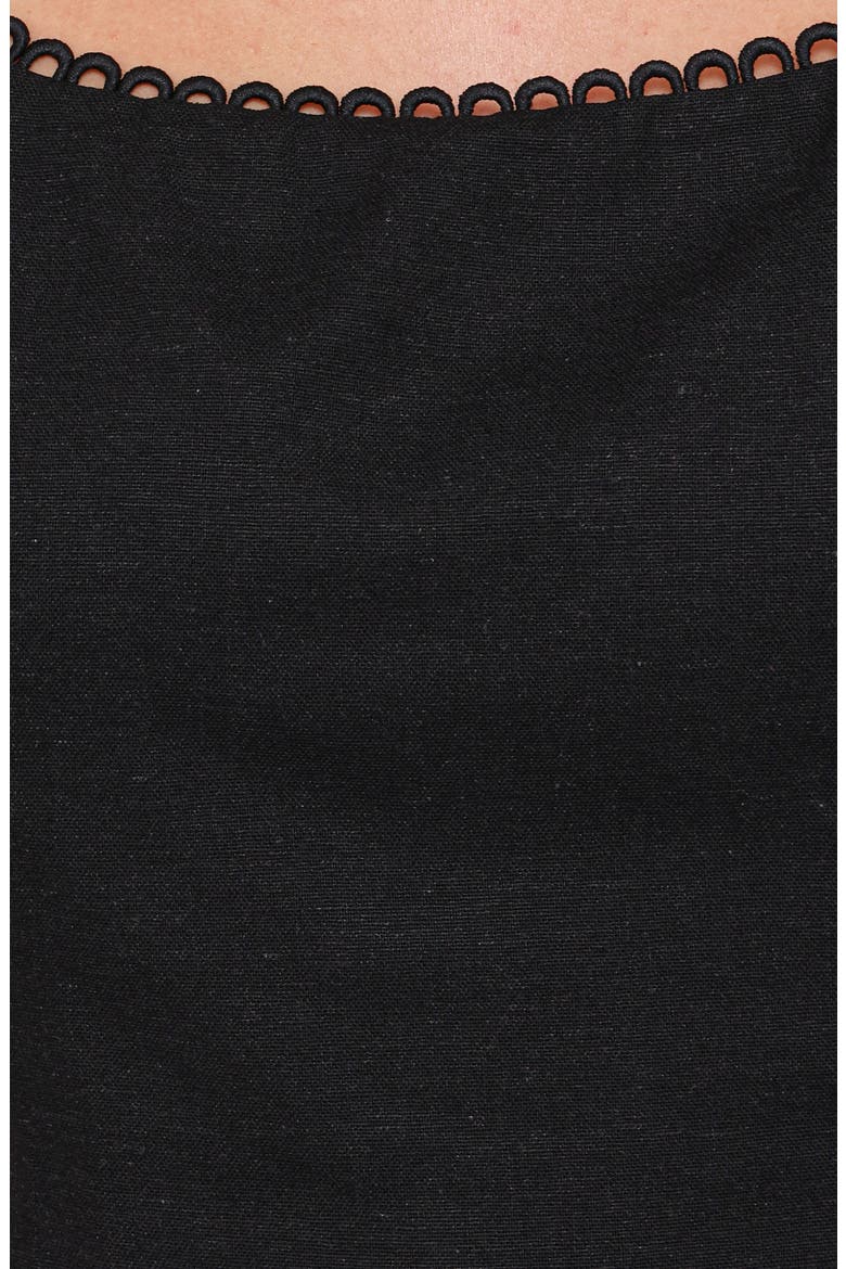 Marcella Sleeveless Romper, Alternate, color, BLACK
