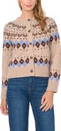 Vince Camuto Fair Isle Cardigan