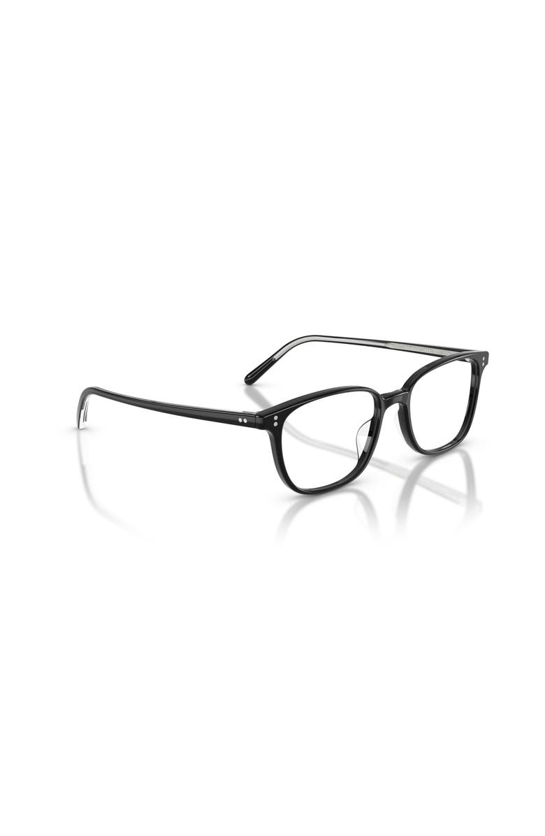 Oliver Peoples 53mm Square optical glasses, Alternate, color, Black