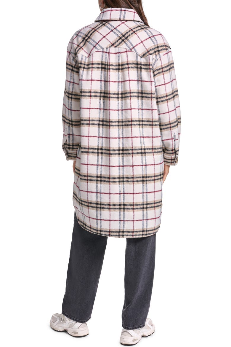 Quilted Longline Shacket, Alternate, color, HAYES PLAID
