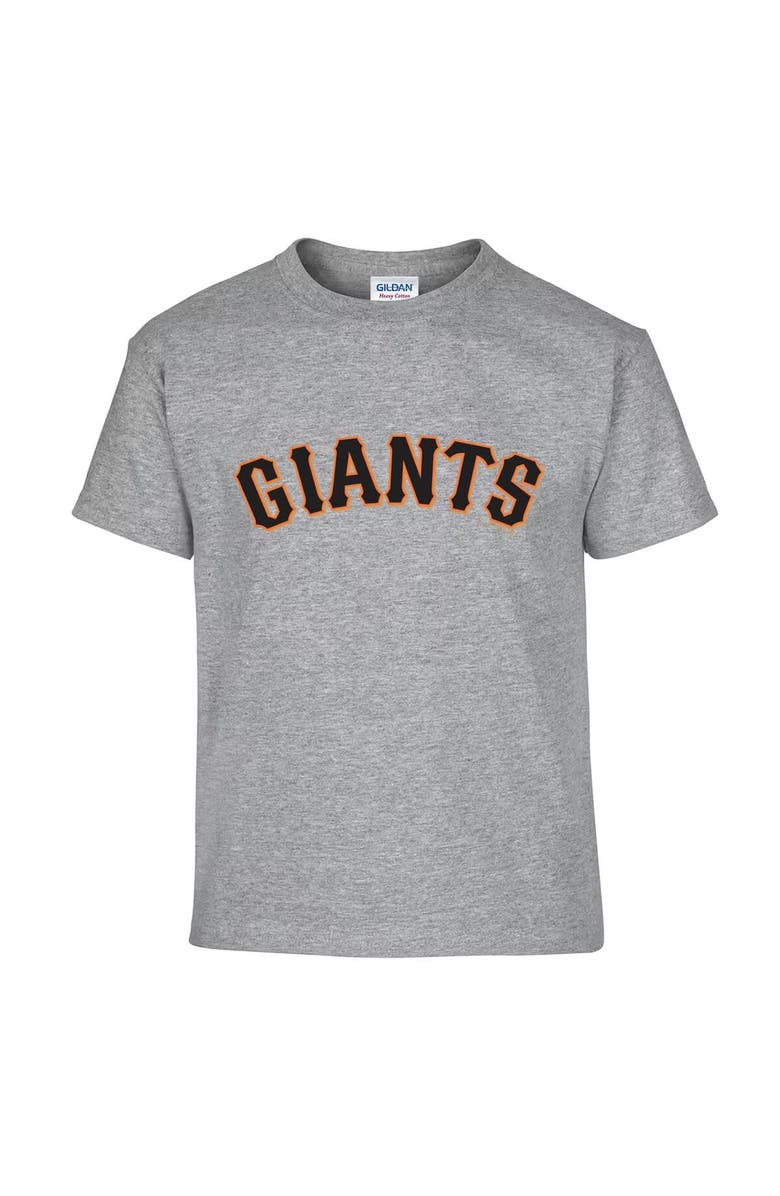 SOFT AS A GRAPE Youth Soft as a Grape  Black/Gray San Francisco Giants Two-Pack T-Shirt Set, Alternate, color, Black