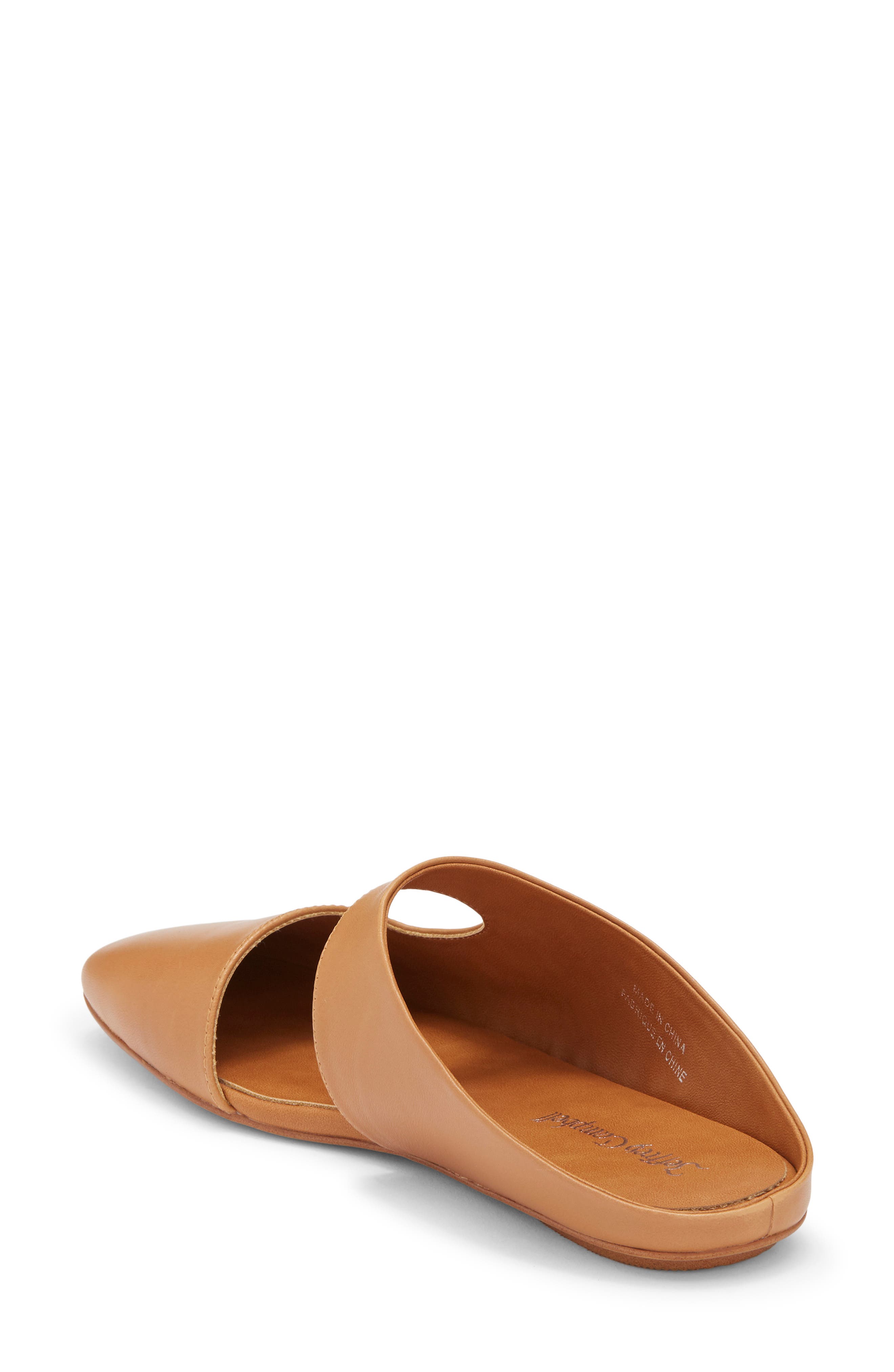 Siesta Leather Mule, Alternate, color, BEIGE