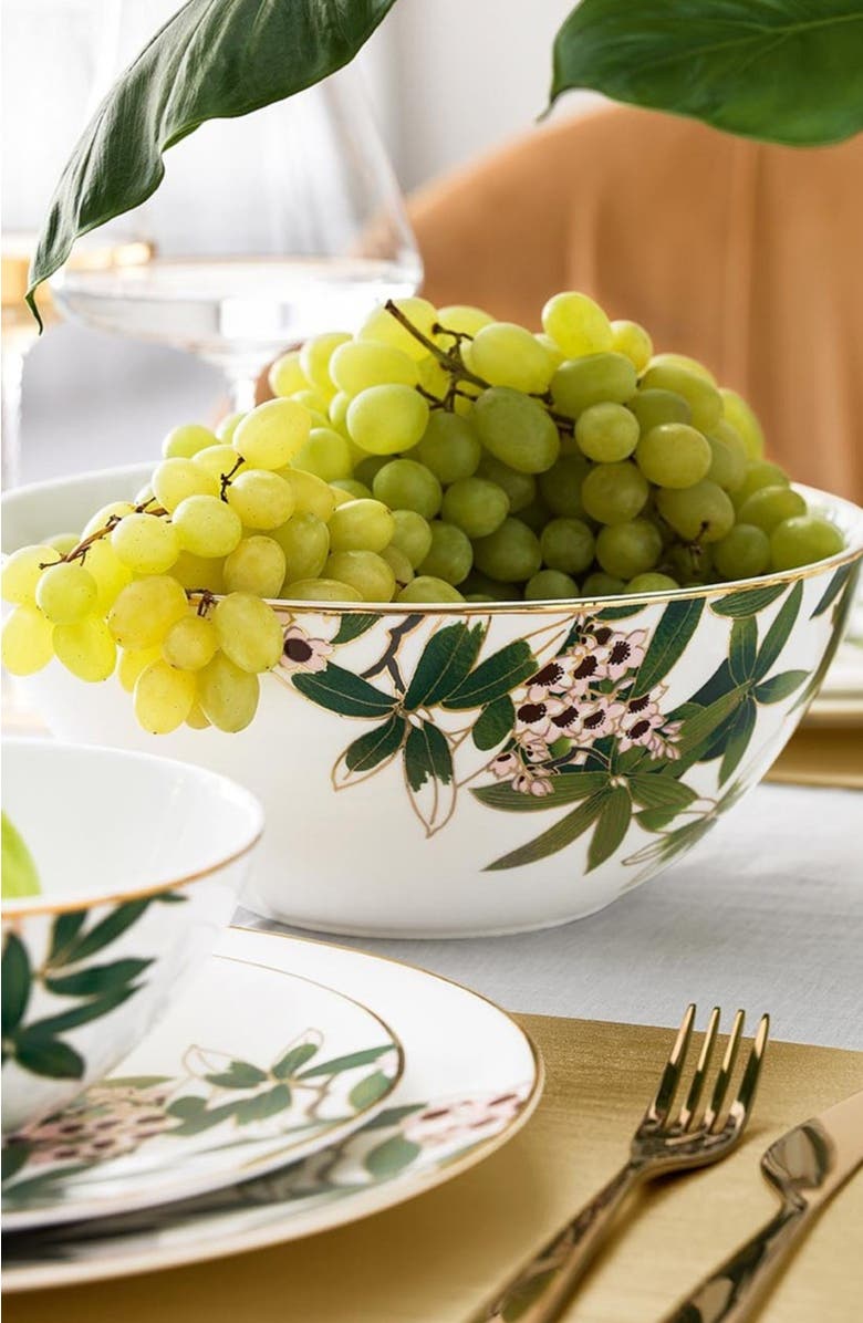 Togas Belize plate, Alternate, color, White