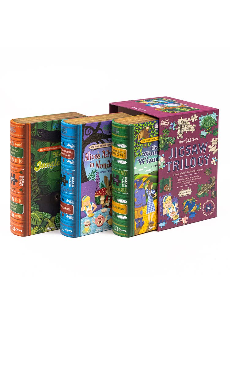 Professor Puzzle Jigsaw Trilogy, Alternate, color, 