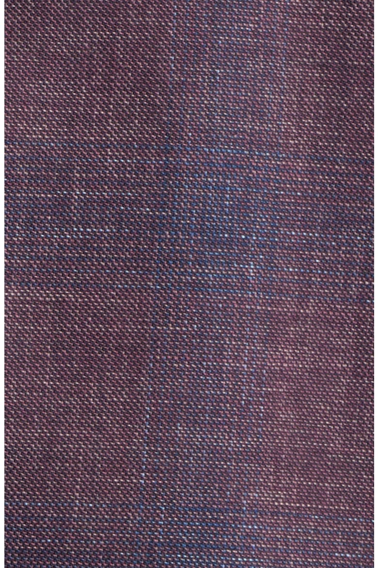 Flynn Classic Fit Dark Red Plaid Wool Sport Coat, Alternate, color, DARK RED