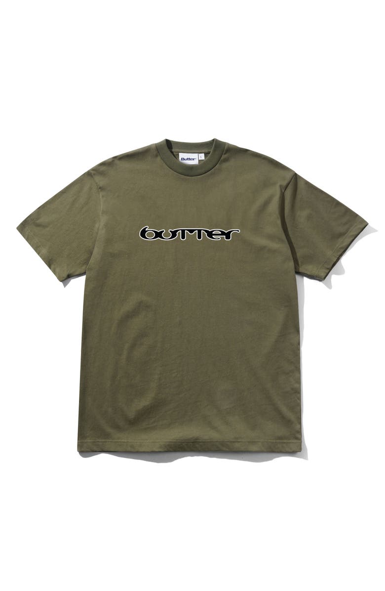 Butter Goods Witness Graphic T-Shirt, Main, color, Army