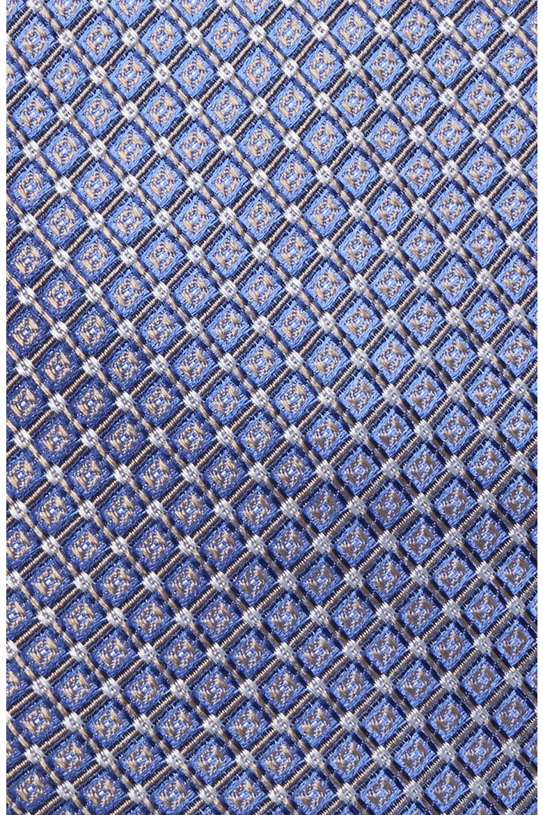 Corso Mini Silk Jacquard Tie, Alternate, color, INDIGO