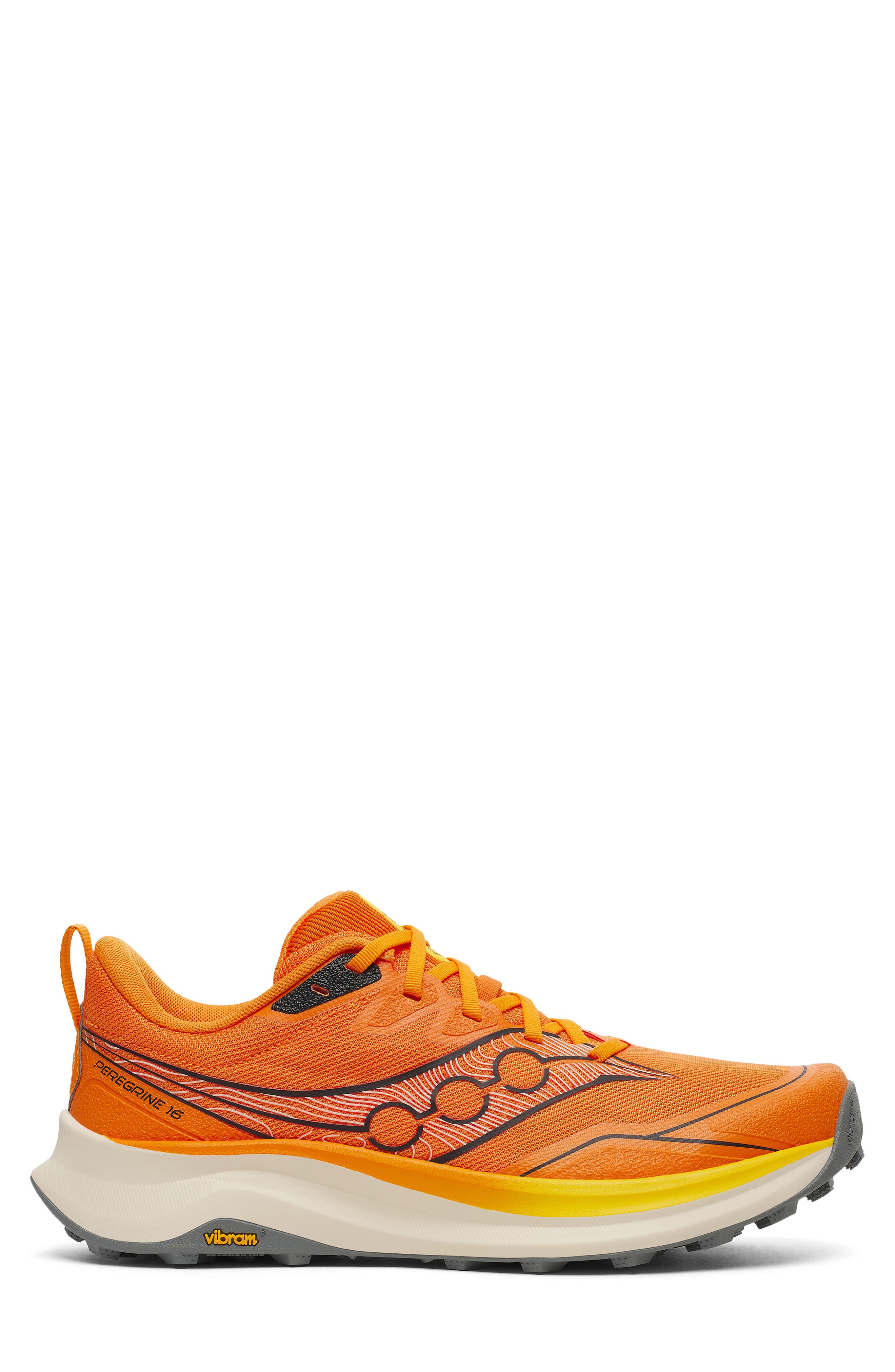 Peregrine 16 Running Shoe, Alternate, color, FUEGO/ CYBER
