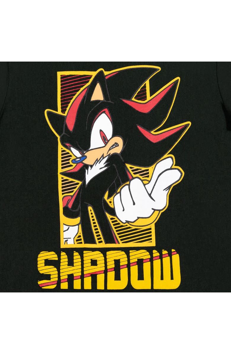 SEGA Sonic the Hedgehog 3-Pack Short Sleeve T-Shirts, Alternate, color, Knuckles / Shadow / Sonic