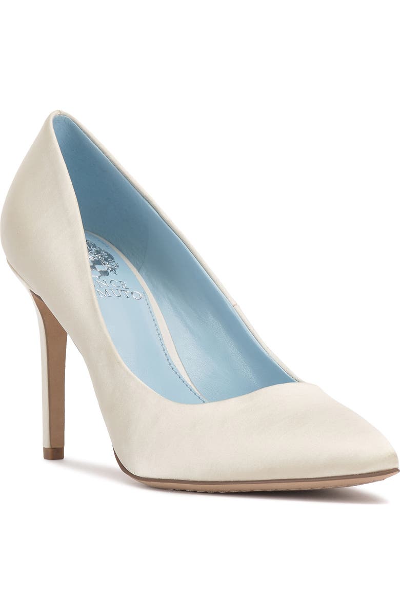 Vince Camuto Savilla Pump, Main, color, Milk Satin