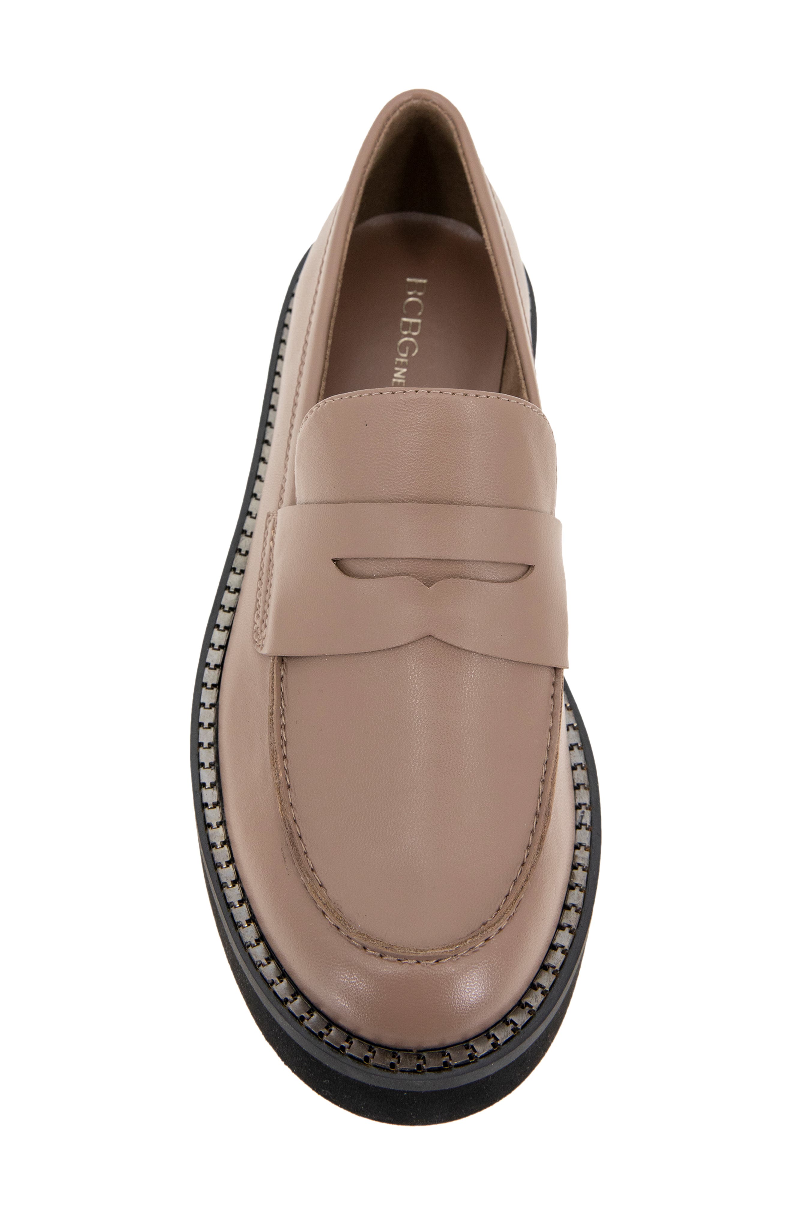 Sabin Penny Loafer, Alternate, color, TAUPE