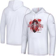 Tommy Bahama Men's Tommy Bahama White Tampa Bay Buccaneers Graffiti Touchdown Pullover Hoodie