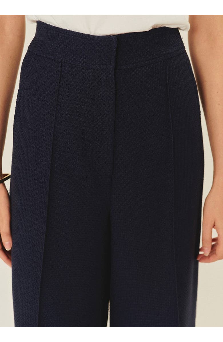 Exquise Sophie Tailored Wide, Alternate, color, Navy Blue