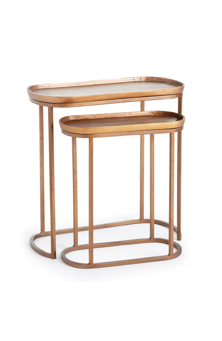 Napa Home & Garden Ziva End Tables Set of 2, Main, color, Gold