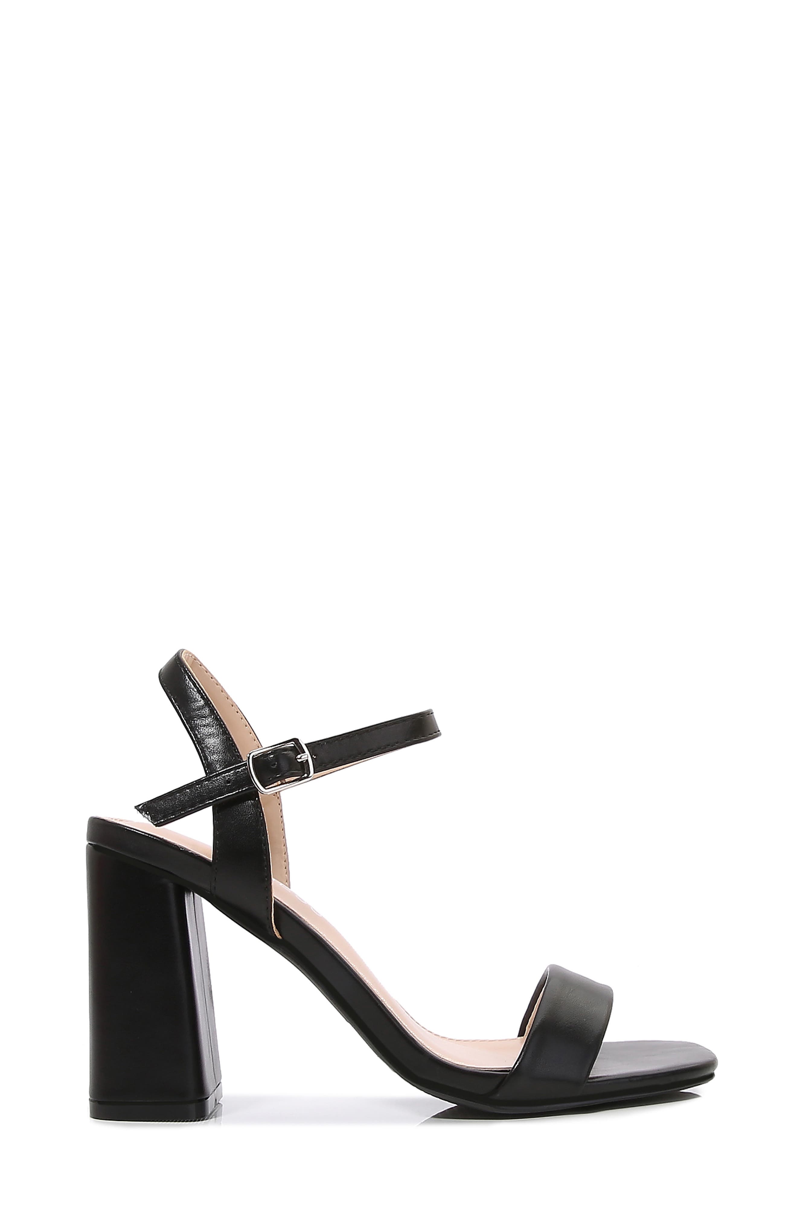 BERNESS Agatha Block Heel Sandal, Alternate, color, Black