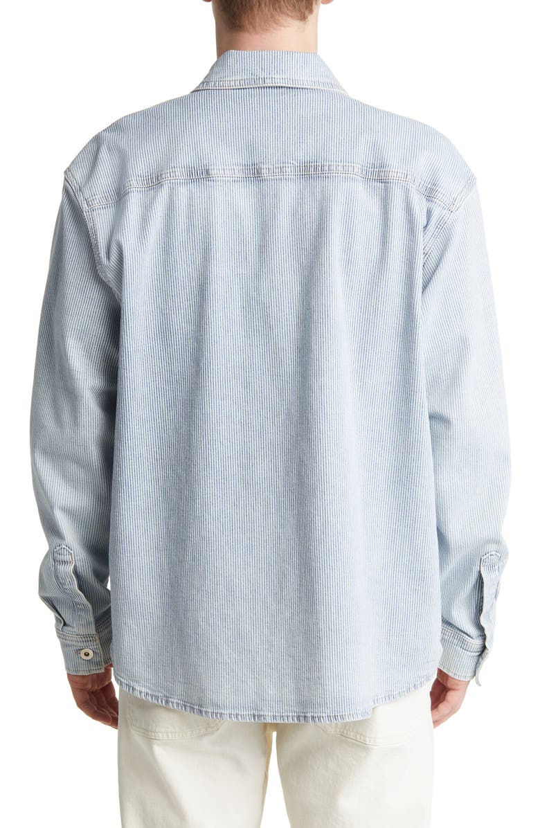 AG Elias Railroad Stripe Shirt Jacket, Alternate, color,