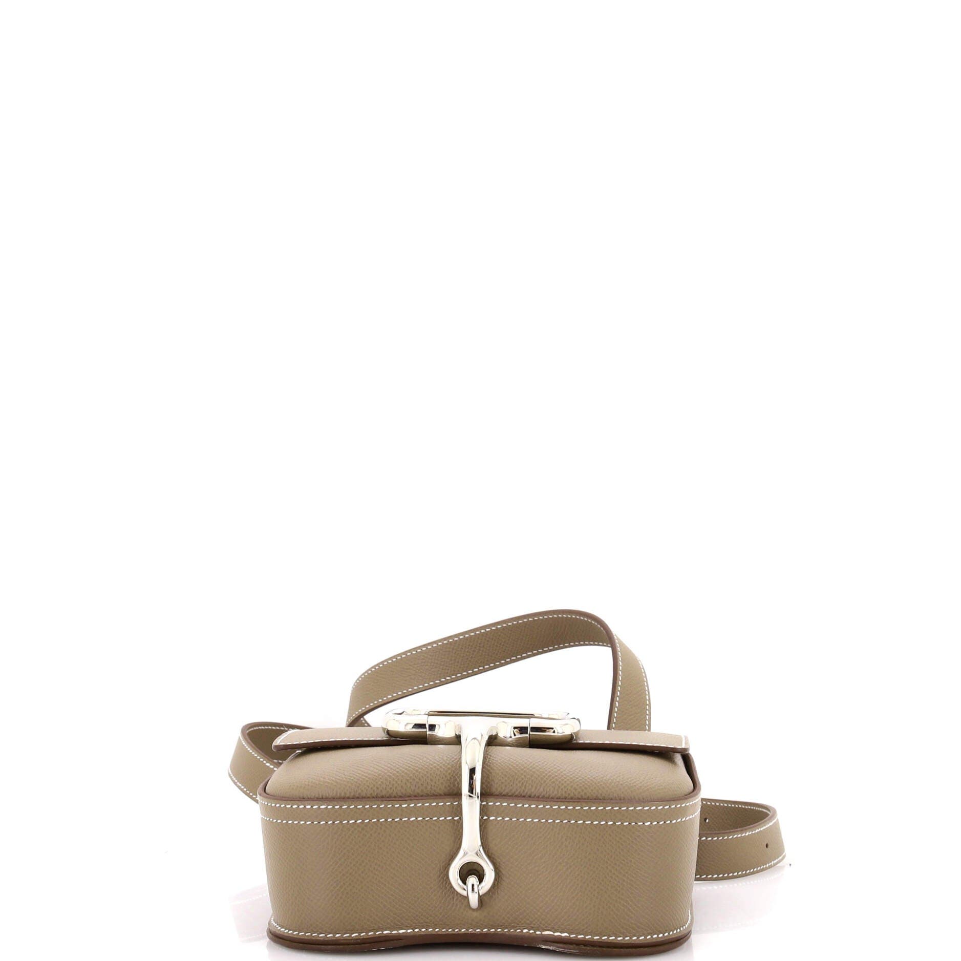 Della Cavalleria Shoulder Bag Epsom Mini, Alternate, color, Grey