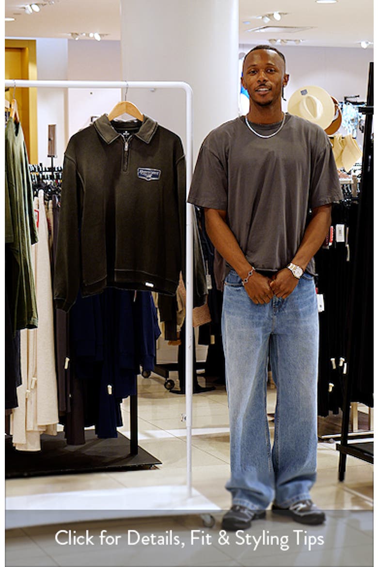 Nothing Faster Quarter Zip Graphic Sweatshirt video