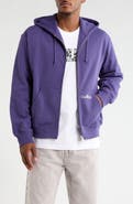 Carhartt Work In Progress Embroidered Logo ZIp Hoodie