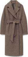 & Other Stories Belted Wool Wrap Coat