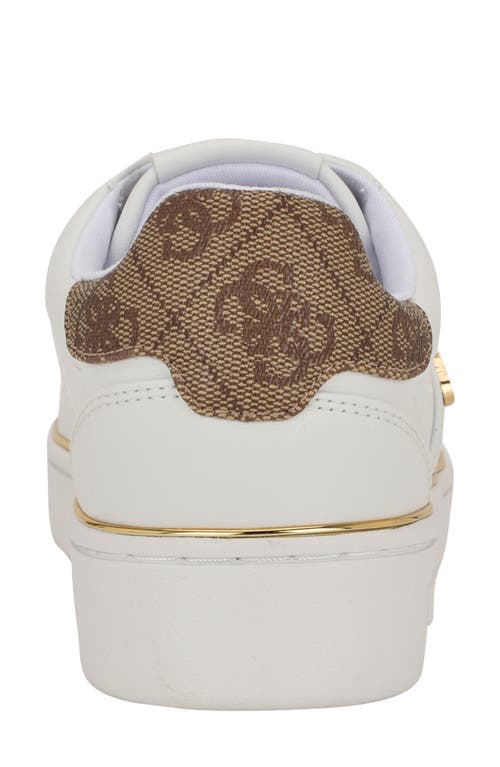 Guess Britz Sneaker In White