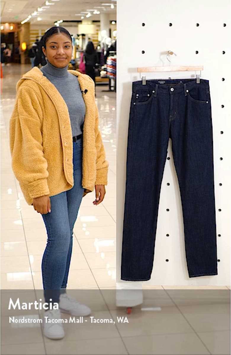 Graduate Slim Straight Leg Jeans, sales video thumbnail