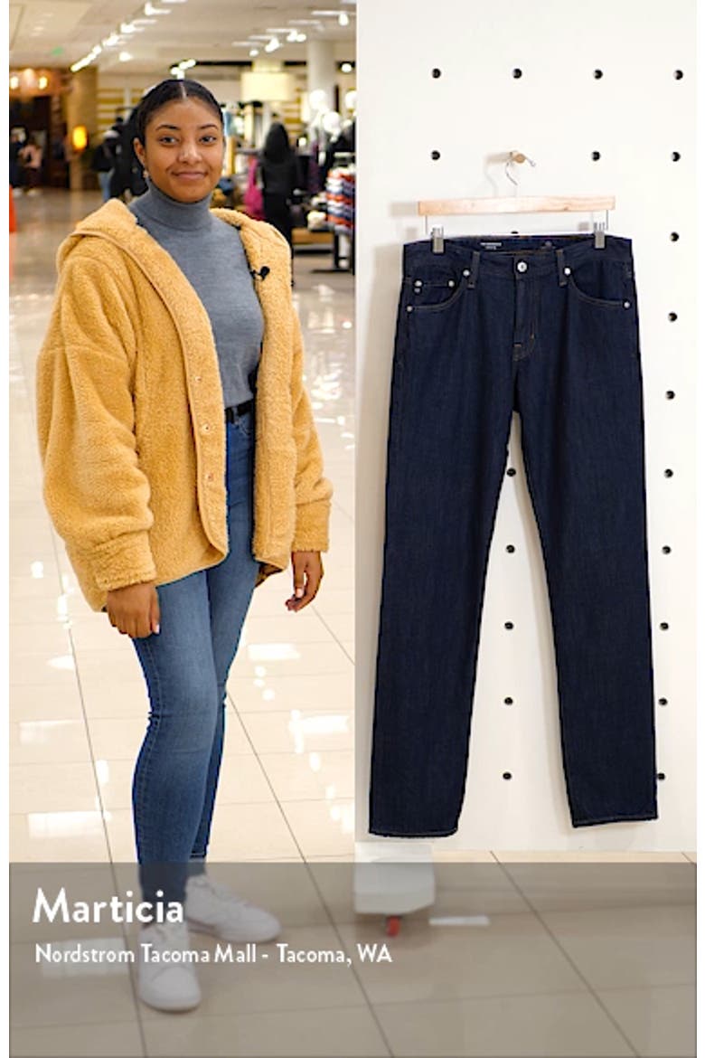 Graduate Slim Straight Leg Jeans video