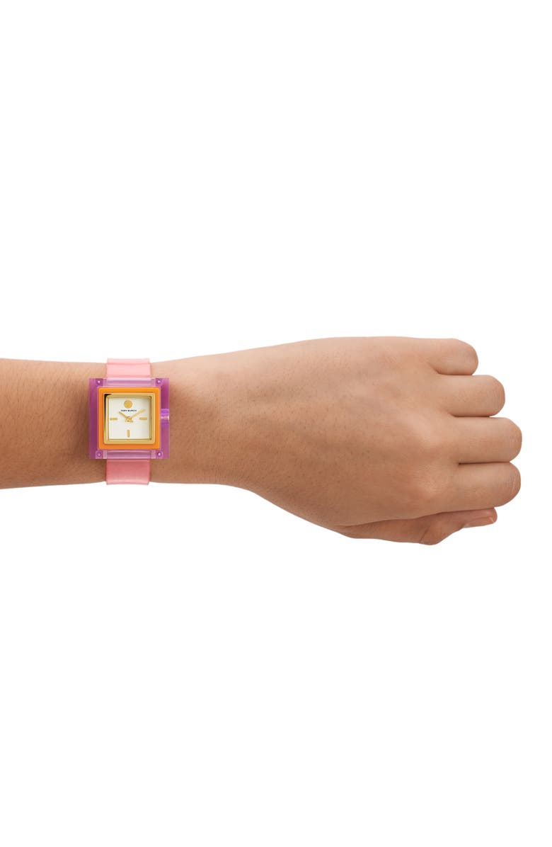 Tory Burch Sedgwick Square Watch, 33mm, Alternate, color, 