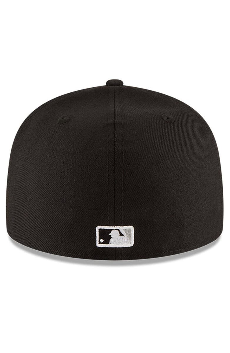 New Era Men's New Era Black Chicago White Sox 2005 World Series Wool 59FIFTY Fitted Hat, Alternate, color, Black
