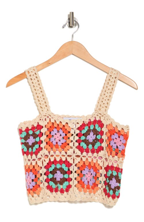 COTTON EMPORIUM COTTON EMPORIUM CROCHET CROP TANK