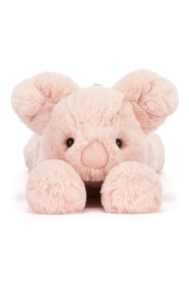 Smudge Pig 5-Inch Plushie, Main, color, PINK