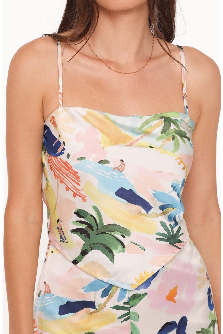 Alba Scarf Top, Alternate, color, CREAM RESORT ISLE