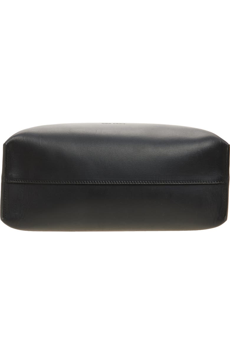 Rick Owens Borsa Medium Leather Shopper, Alternate, color, Black