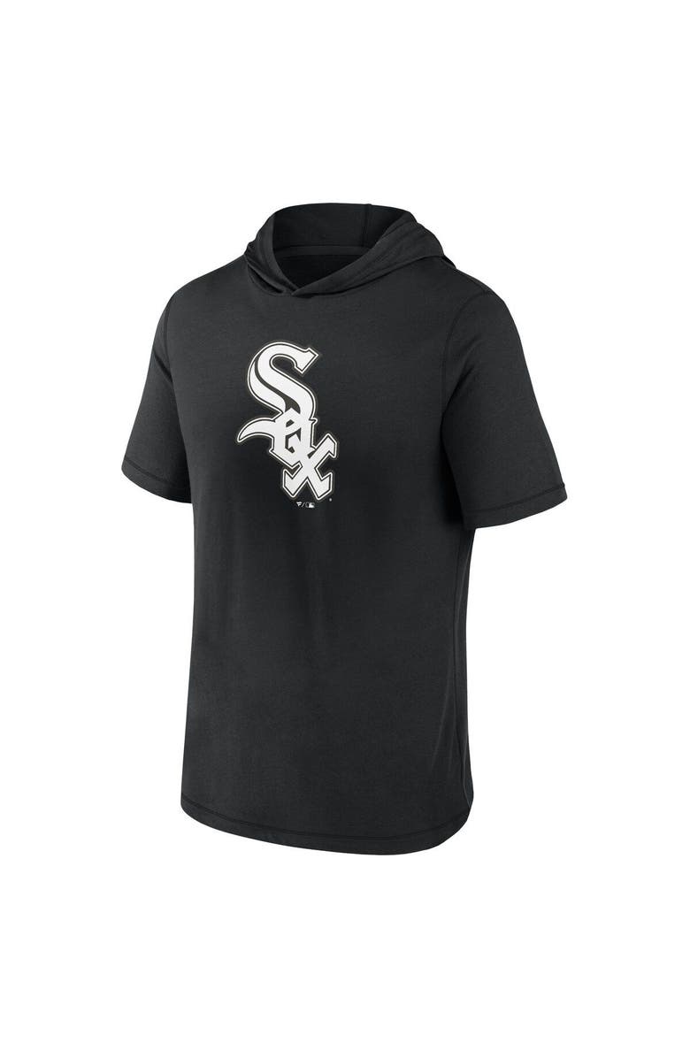 FANATICS Men's Fanatics Branded Black Chicago White Sox Short Sleeve Hoodie T-Shirt, Alternate, color, Black