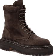 Officine Creative Blossom 006 Suede Block-Heel Bootie