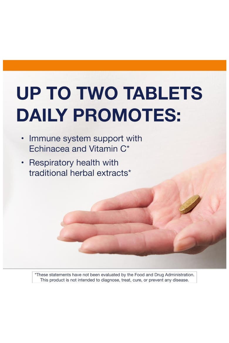 Echinacea Synergy Herbal Immune Support Supplement 120 Tablets, Alternate, color, None