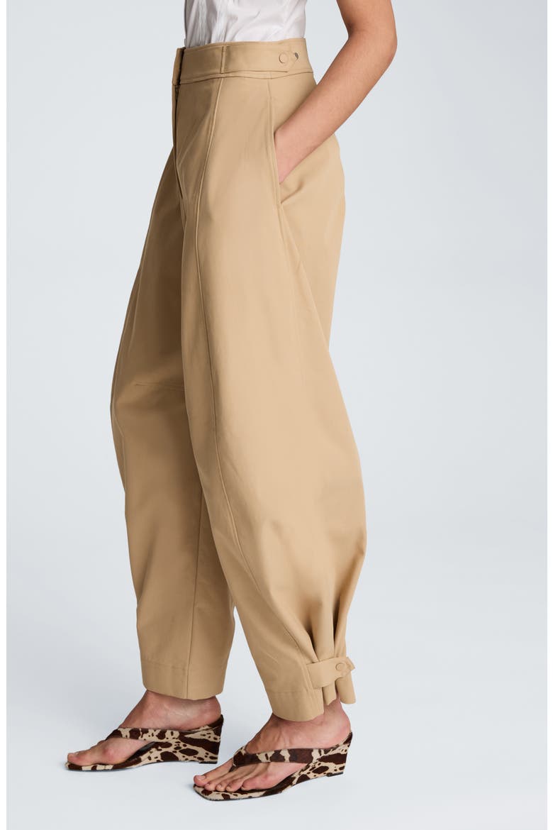 High Waist Barrel Leg Pants, Alternate, color, FARRO