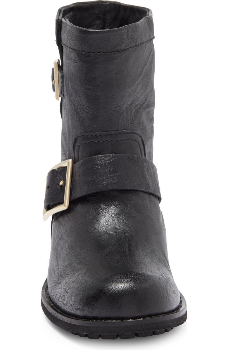 Jimmy Choo Buckle Biker Boot, Alternate, color,