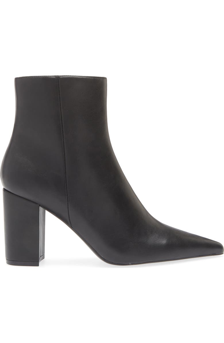 MANGO Cobo Block Heel Bootie, Alternate, color, Black