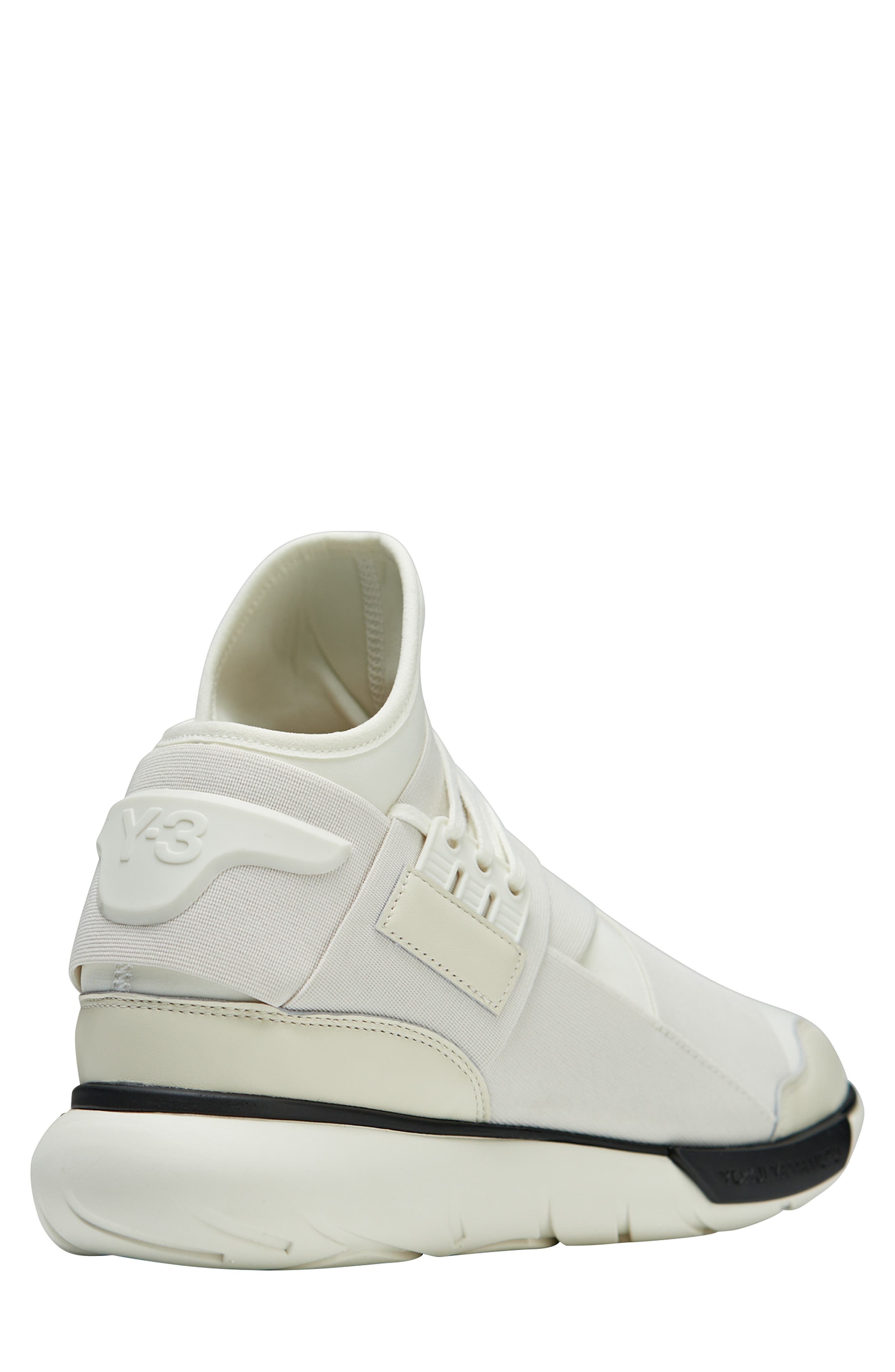 adidas Qasa Sneaker, Alternate, color, Off White/ Cream White/ Black