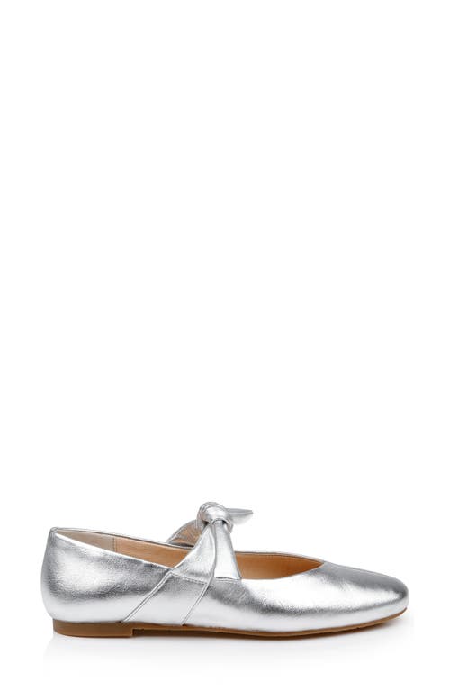 Jewel Badgley Mischka Women's Taylore Ballet Flats In Silver Metallic